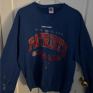 ORIGINAL Ghosted Garments NE Patriots Sweatshirt